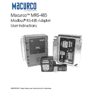 Thumbnail of document Manual - MRS-485 Addressable Adapter